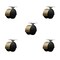 Service Caster 2'' Floor Safe Antique Hooded Twin Wheel Caster Top Plate, 5PK SCC-TP02S50D-NYU-WA-TP2-5 - alternate 1